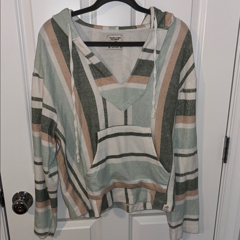 Pull&Bear Striped Women's Hoodie
